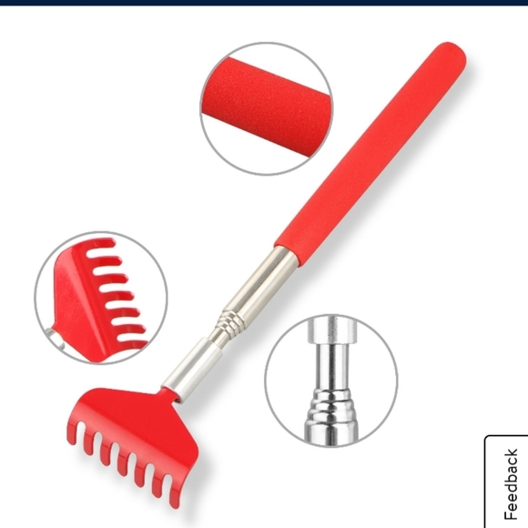 🆕️LAST SET❤SET OF 4🎉TELESCOPING BACK SCRATCHERS - Picture 3 of 9